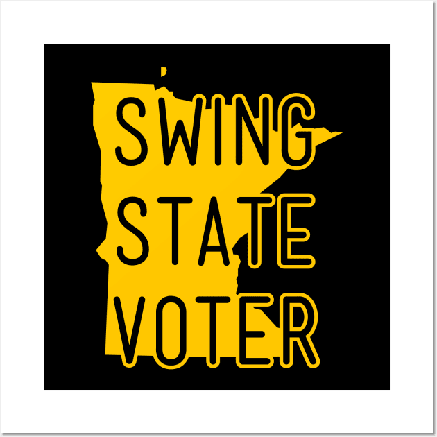 Swing State Voter - Minnesota Wall Art by brkgnews